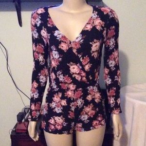Forever 21 Floral Romper